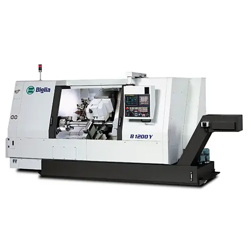 Biglia B1200 CNC lathe for large-scale turning