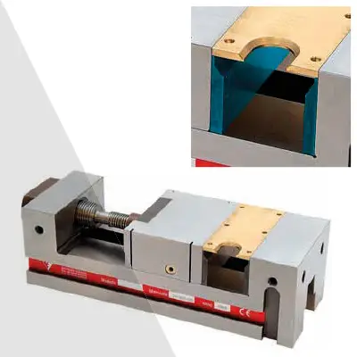 Installation of magnetic spacer Art. SPD for drilling and tapping operations